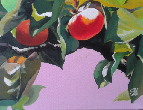 만추.31x41cm.Acrylic on canvas