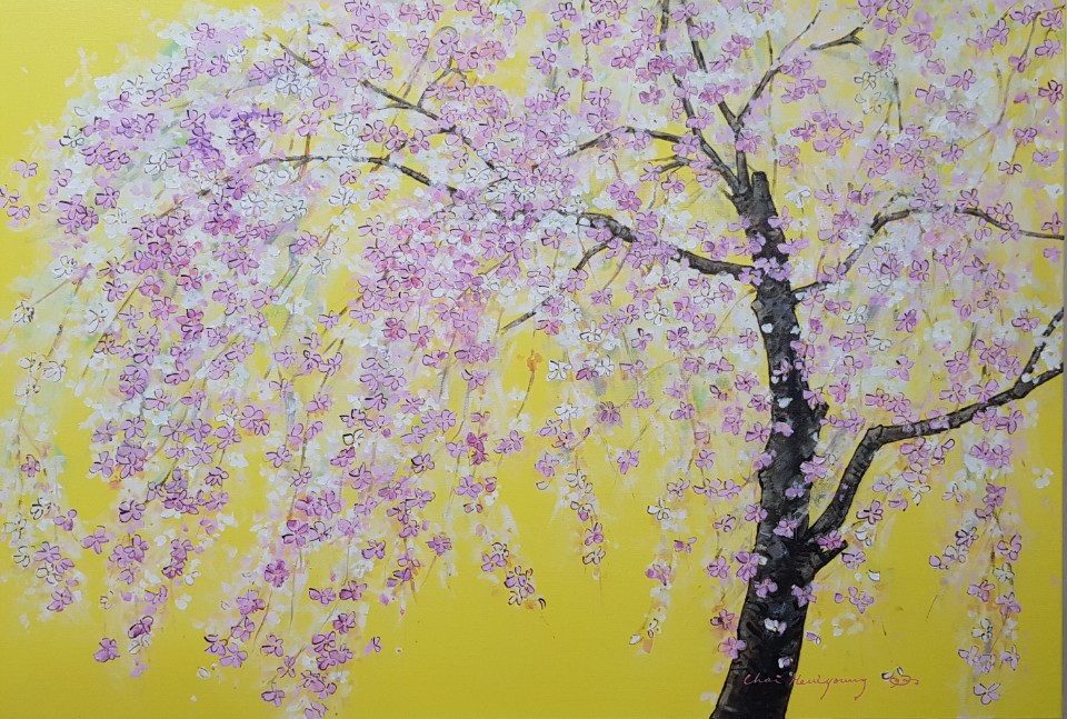 봄날, 2019, 캔버스에 유채, 72.7x116.8