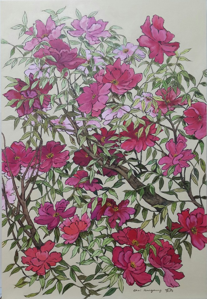 내가 좋아하는, 2020, 캔버스에 유채, 58.4x116.8