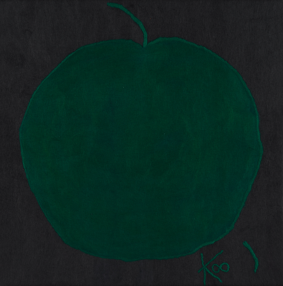 먹다-사과 Eat-Apple 먹음으로 깨닫고 정화됨을 표현