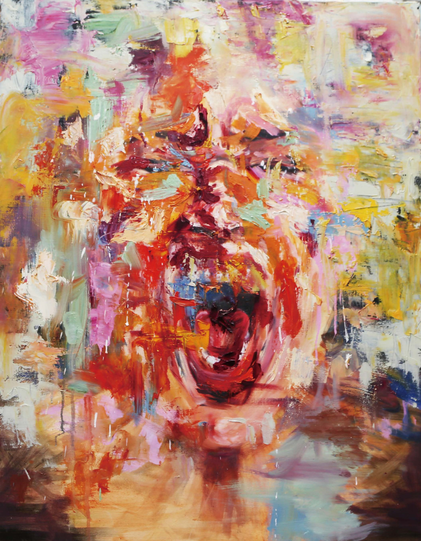 감정의 흔적3 / 53.0 x 45.0cm / Oil on canvas / 2024