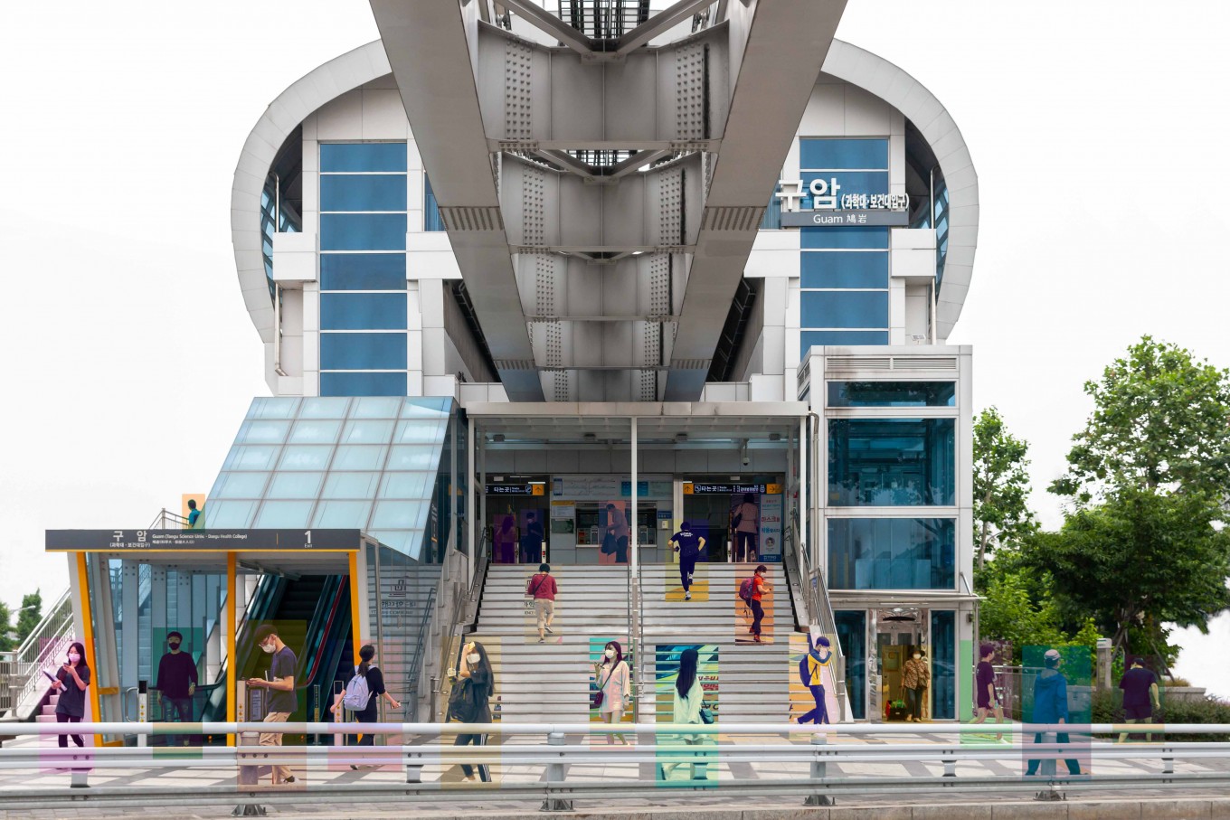 Personal Spce - 70x46.6 inch, pigment-based inkjet on OHP Films with Acrylic