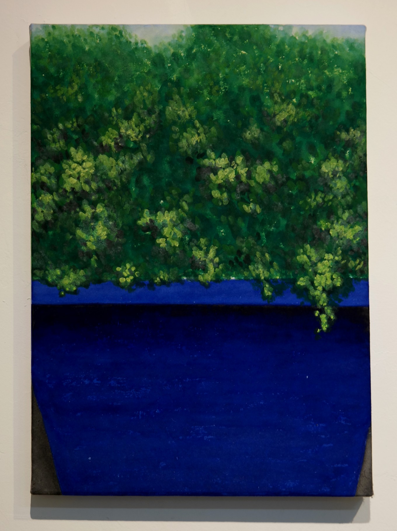 품다-화분_장지에채색_33.3x24.0cm_2019