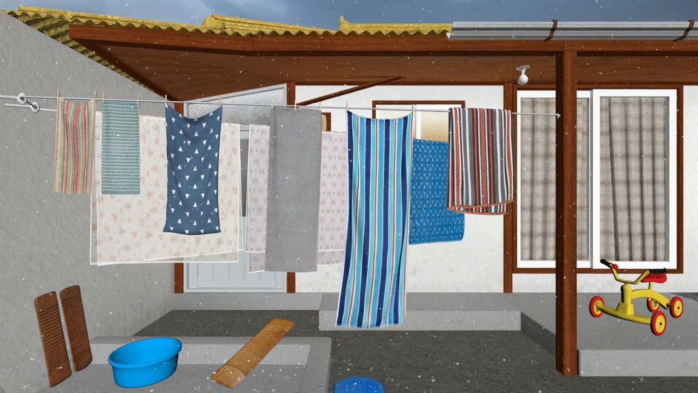 오정향, 기억의 파편  HOME, 단채널 영상, 96×56(cm), 1분 29초, 2025, 스틸 03