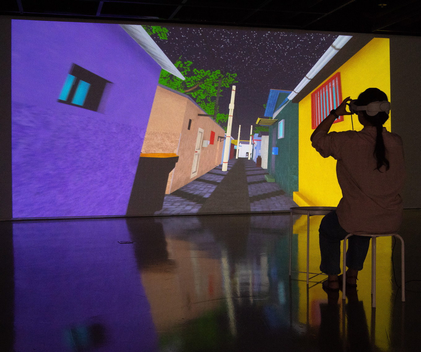  기억의 파편  The alley, 2025, 가상현실(VR), 가변크기