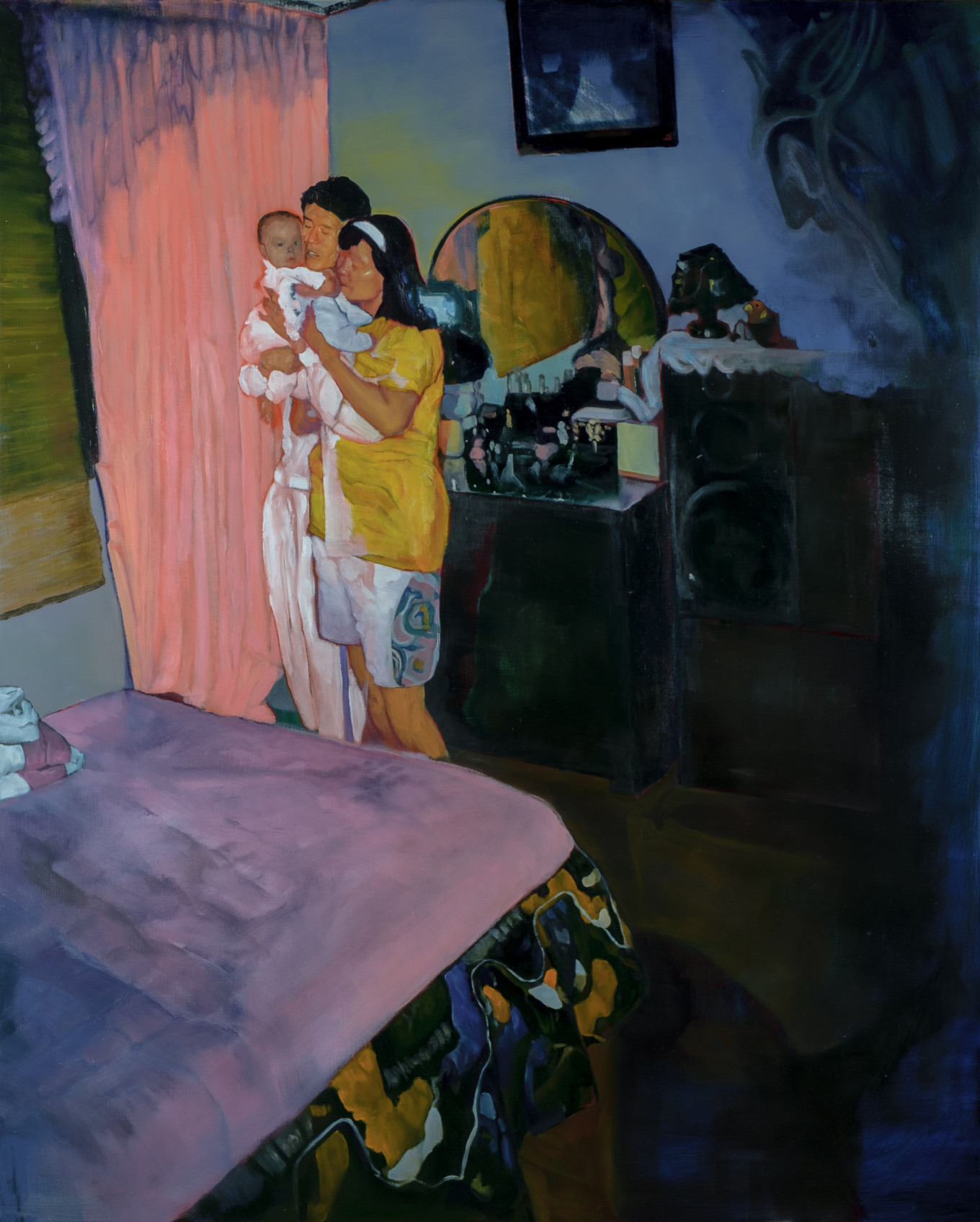 &#038;lt;볼뽀뽀&#038;gt;_oil on canvas_162.2×130.3cm_2025