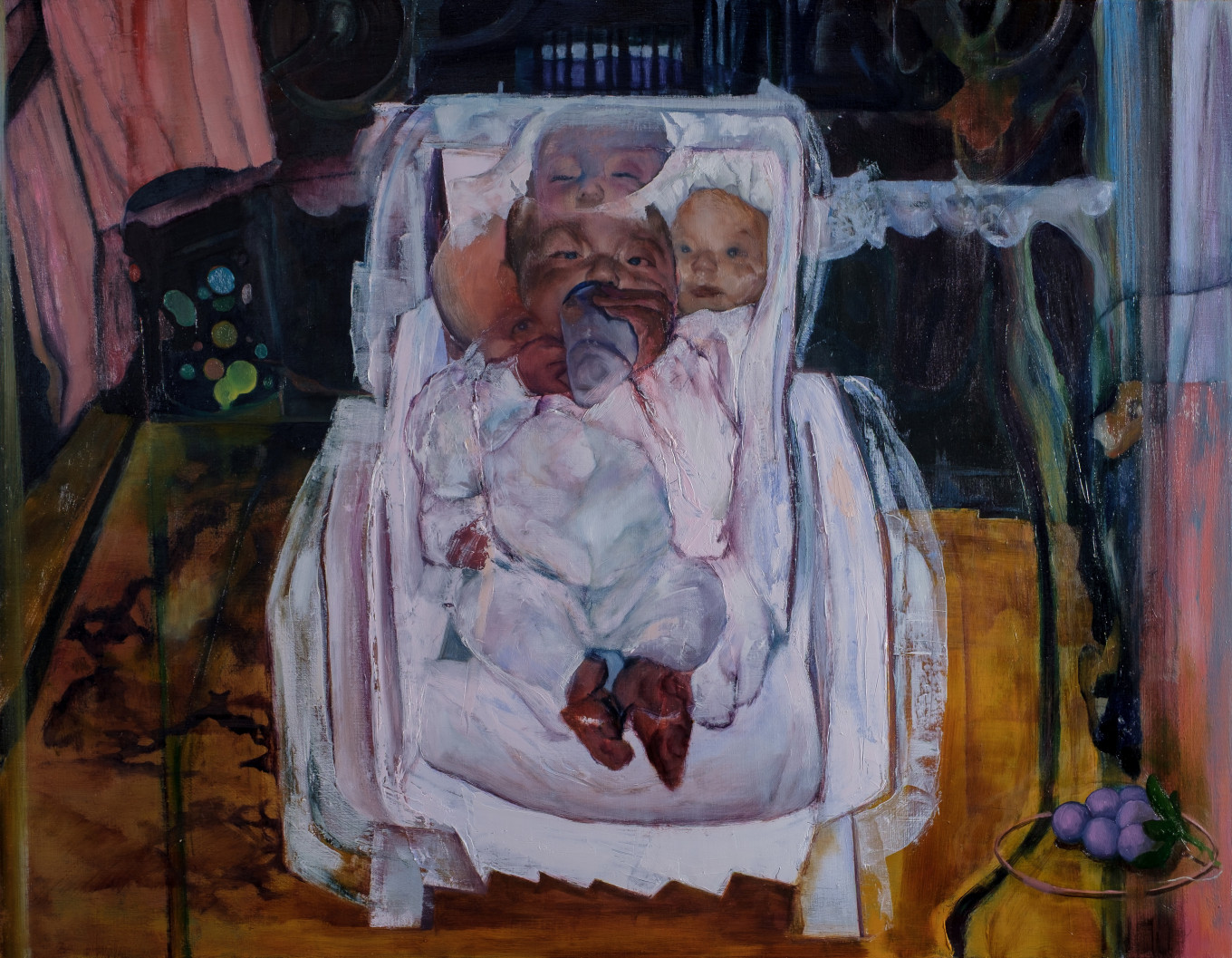 흔들리는 요람_oil on cnavas_91.0×116.8cm_2025