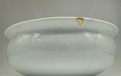 생옻과순금분을이용한 킨츠기