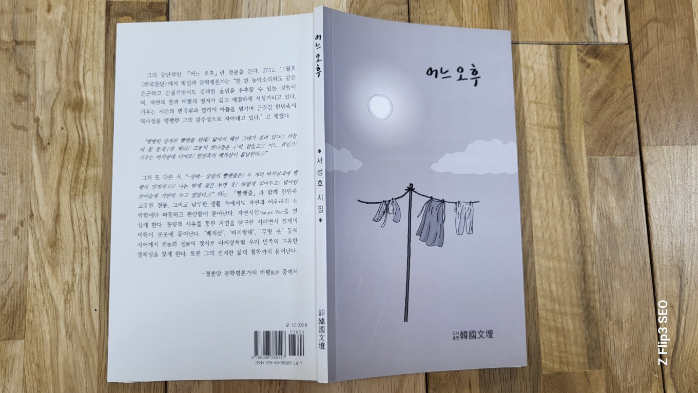 제1시집 : 어느 오후