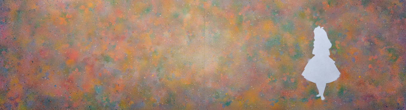 marchen：Suchang | acrylic on panel, 120x440(cm). 2018